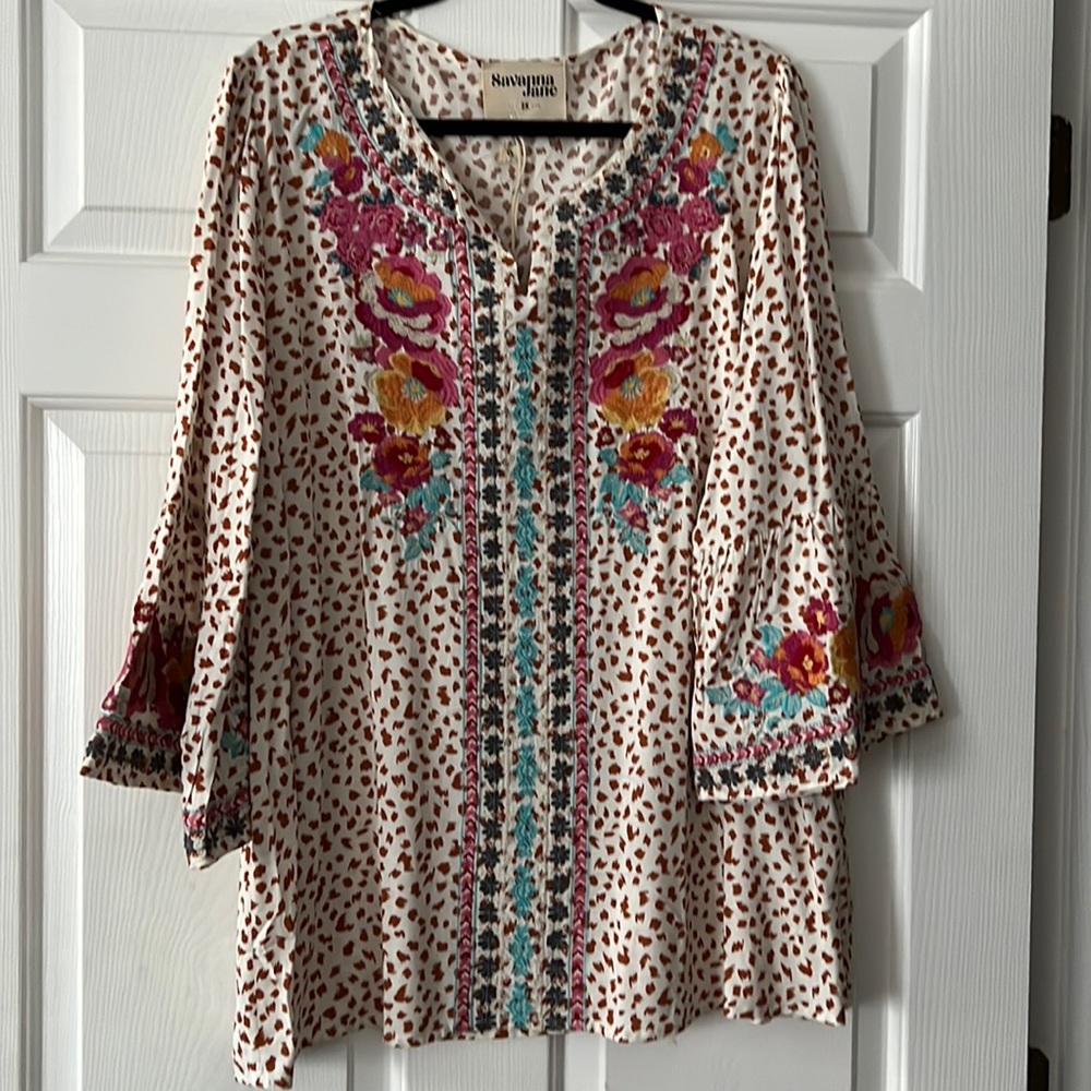 Savanna Jane by Andree by Unit 2XL blouse NWT